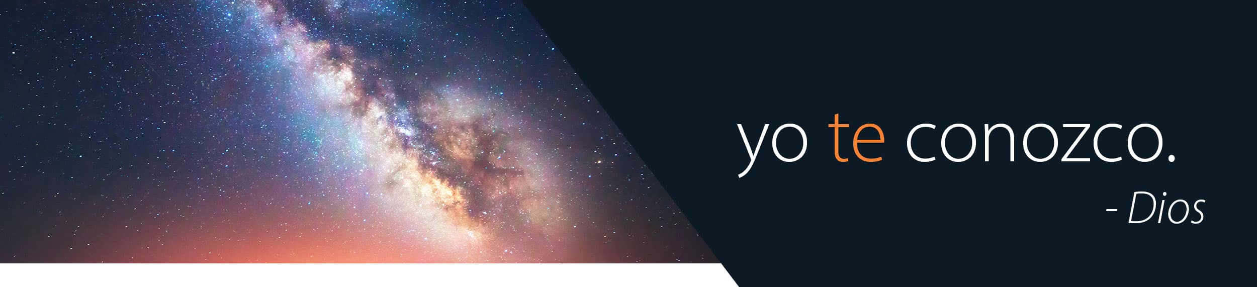 Yo te conozco